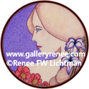VGloria, Fine Art for Sale, Portrait Art Gallery,Artist  Renee FW Lichtman