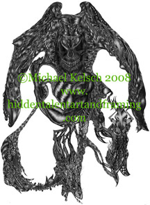 "Image Name" Fantasy Art Gallery, Demon Art from Michael Kelsch