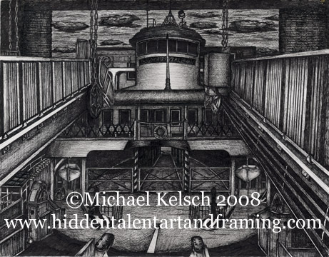 "The Governor Lehman" Saten Island Ferry Art Gallery, Medium from Michael Kelsch