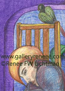 Bird Watching Special Edition - Fantasy Art - Art For Sale
