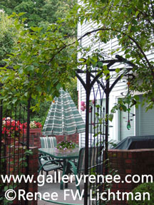"Patio" Landscape Art Gallery, Photographic Art from Renee FW Lichtman