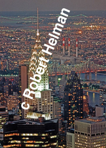 "Chrysler Building" Landscape Art Gallery Open Edition Photographic Art From Robert Helman