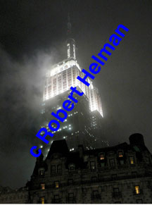 "Empire State Building" Landscpe Art Gallery, Photographic Art from Robert Helman